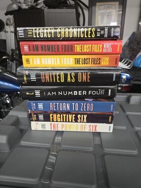 Pittacus Lore Lorien Legacies Series Book Bundle | Set of 8 | Mixed Formats